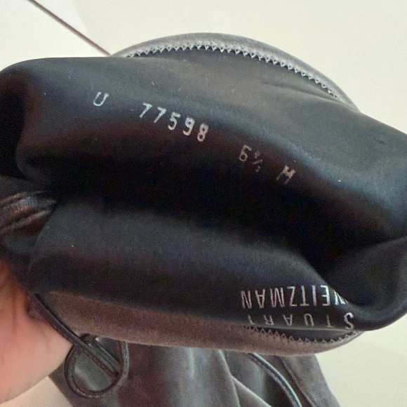 Stuart weitzman grey highland boots size 6.5 - Picture 13 of 13